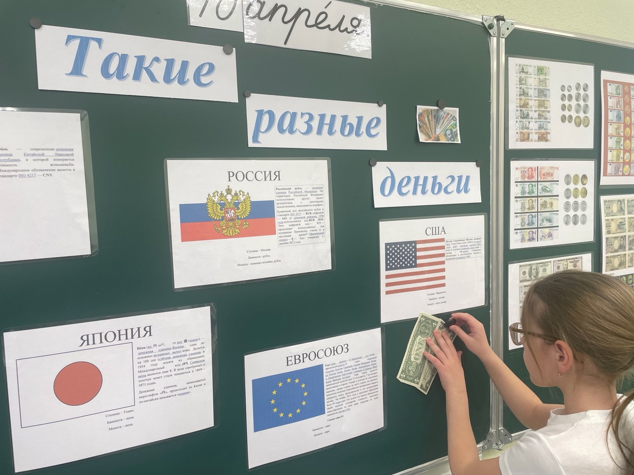 Внеурочное мероприятие по функциональной грамотности « Такие разные деньги»..