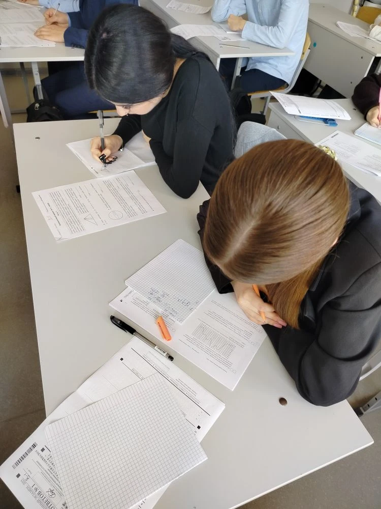 Пробный ЕГЭ по математике прошёл успешно.